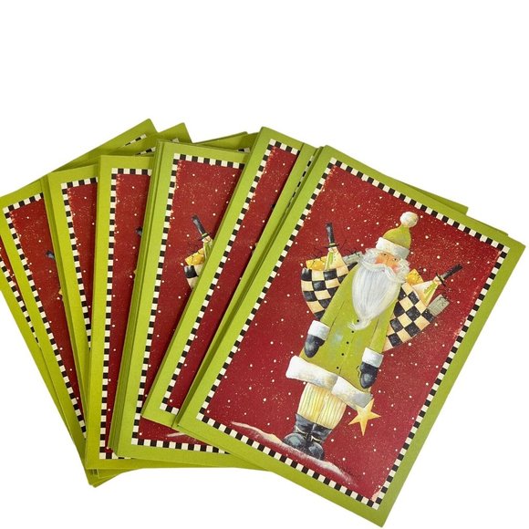 24 Jill Ankrom Christmas Cards St Nick Holly Ridge Penny Lane Publishing 2008 - Picture 2 of 6